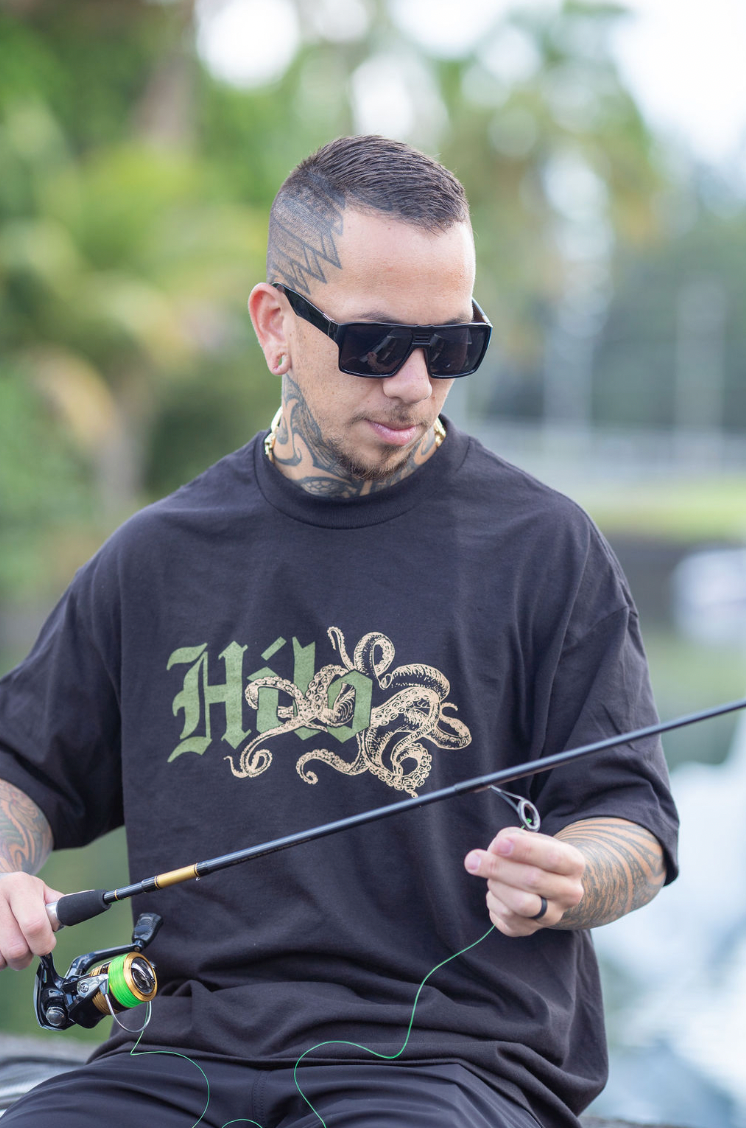 He'e Hilo T-Shirt Black