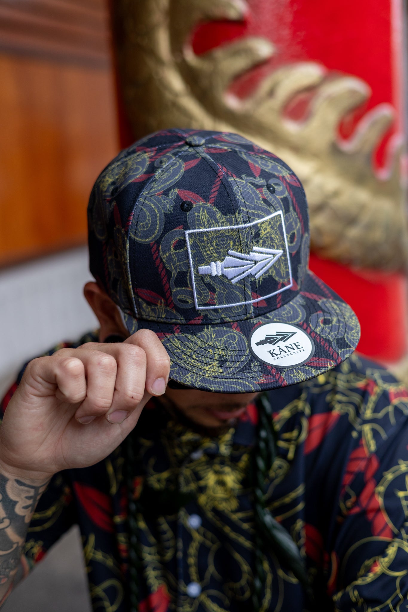 Year of the Dragon Logo Hat