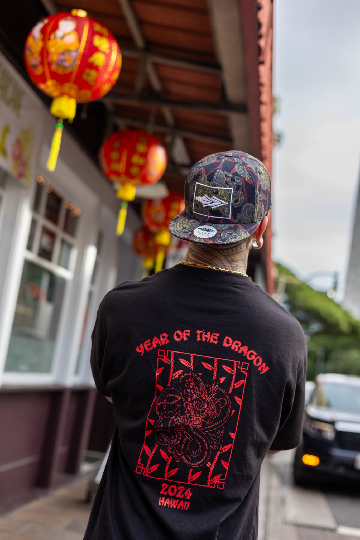 Year of the Dragon Logo Hat