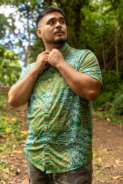 Lauae Dri Fit Aloha Shirt